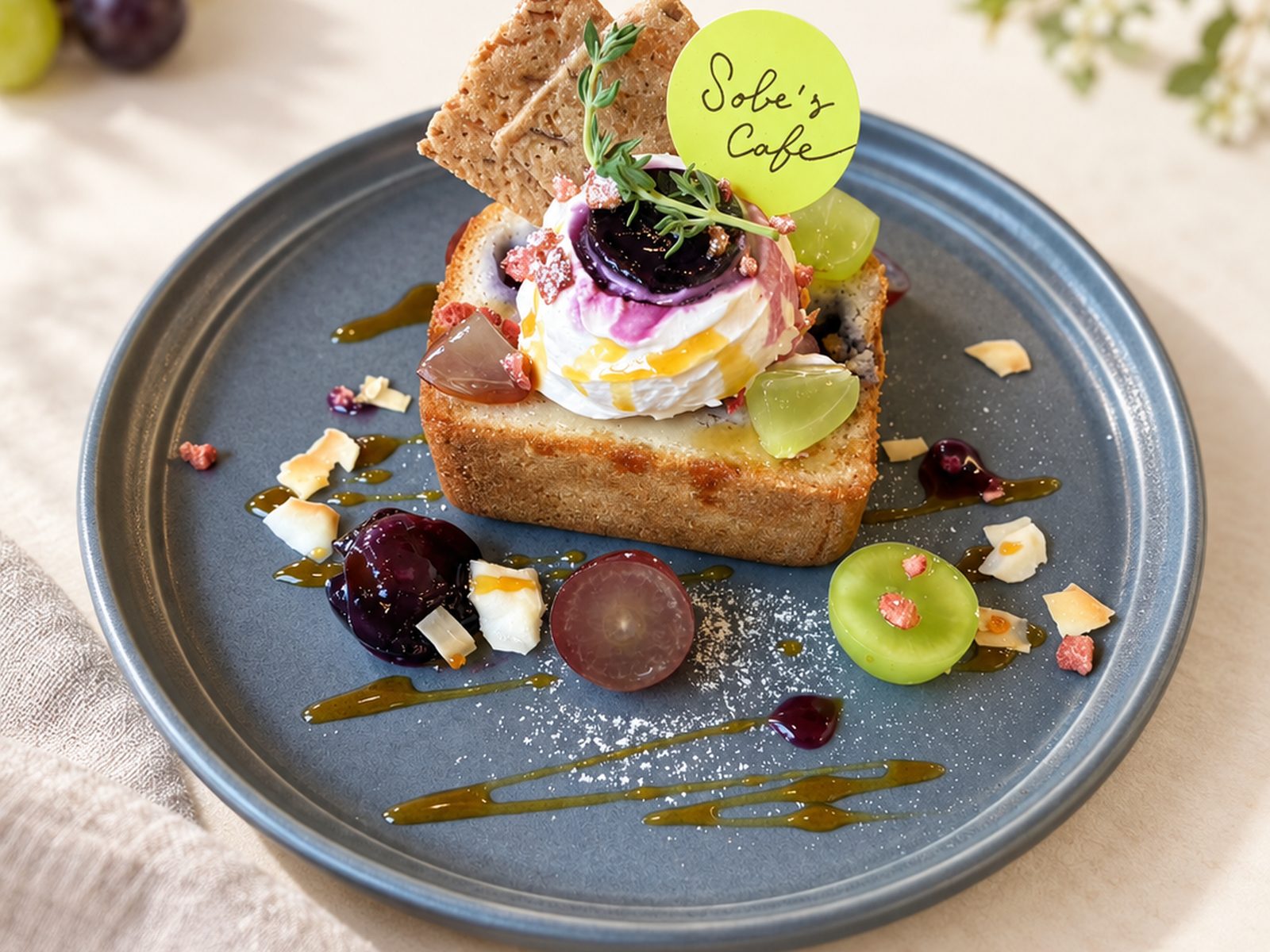 ぶどうのケーキ（グルテンフリー）